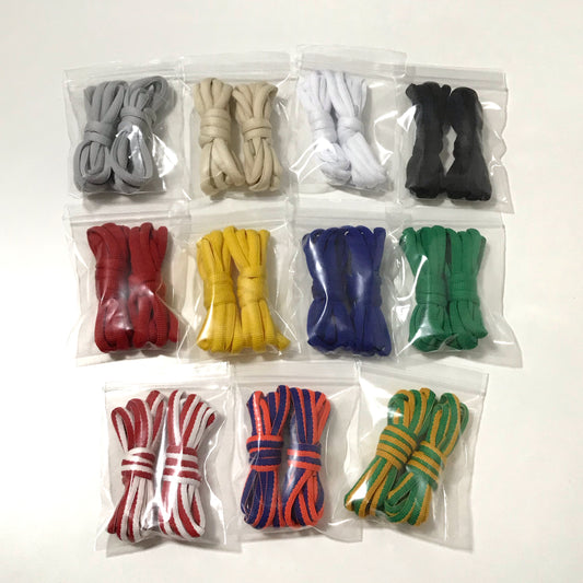 LOW TOP SHOES - FAT OVAL LACES (140 CM)